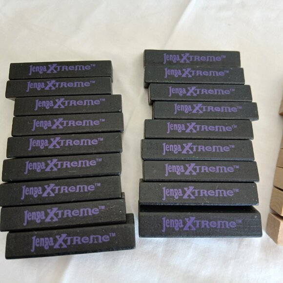 Jenga Xtreme - Complete Set of Blocks (54) - Stacking Game - Picture 2 of 8
